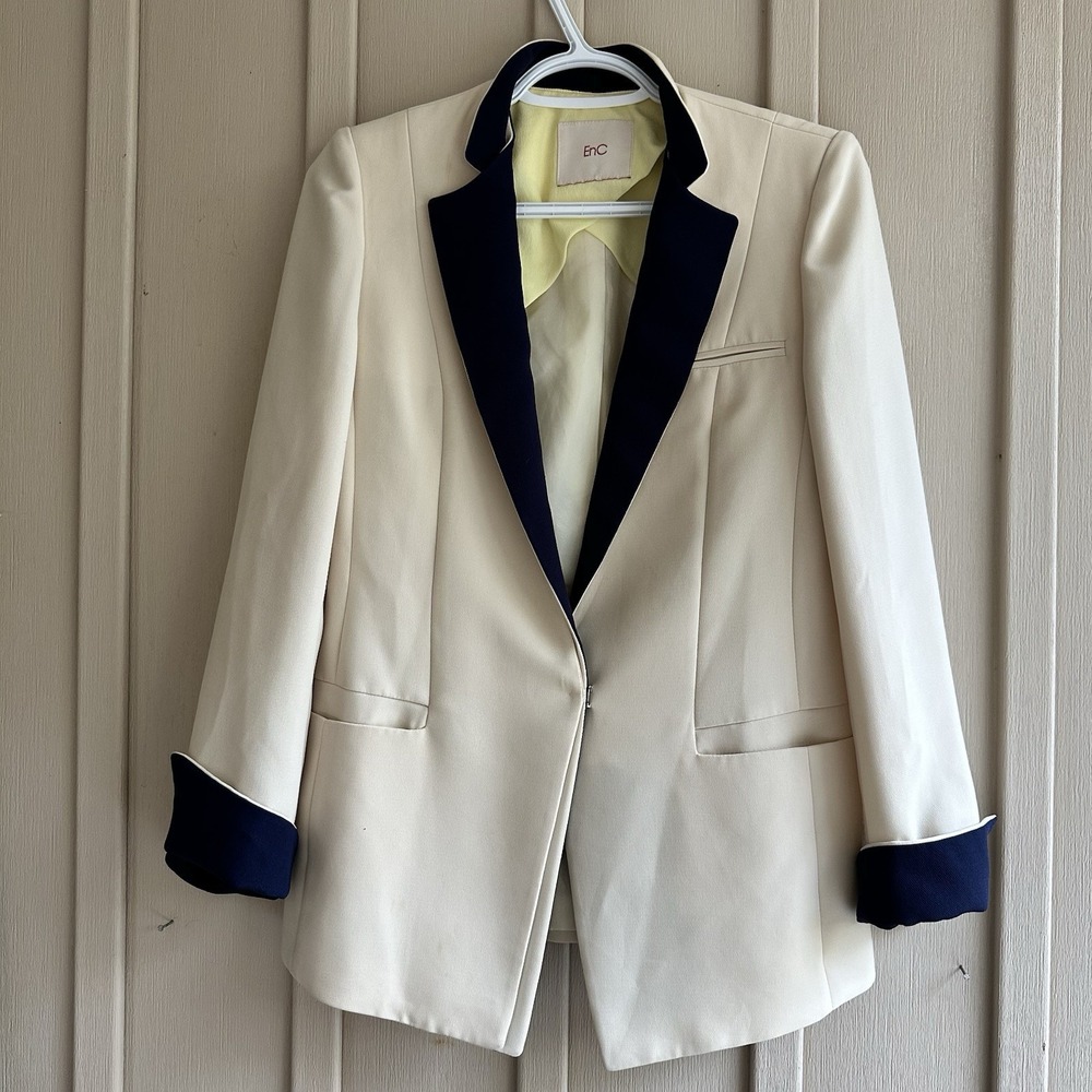On & On Enc Sports Jackets Coat Women's Small X-Small 2 Lot Yellow Blue Business
